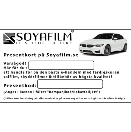 Presentkort p Soyafilm.se